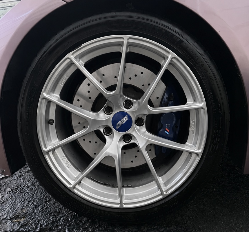 BBS wheel clean