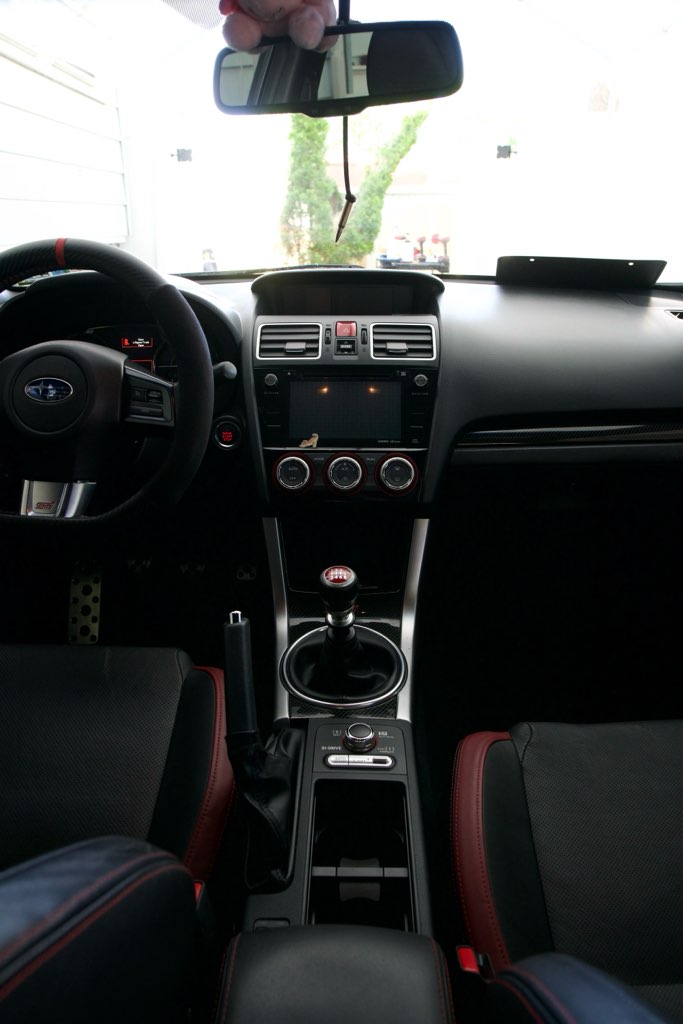 Subaru WRX interior