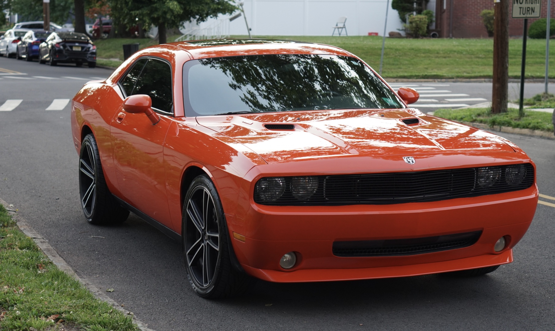 Dodge Challenger exterior detail